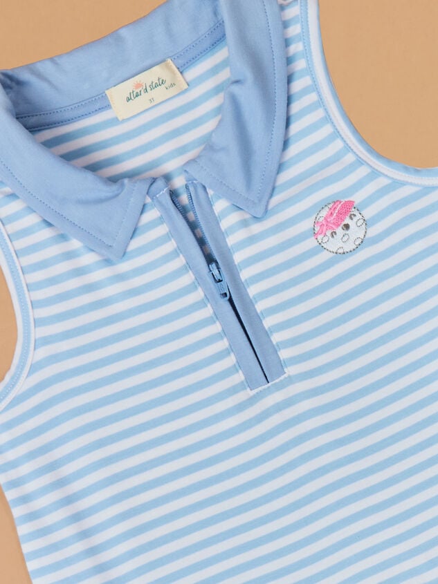 Golf Girl Dress Detail 2 - TULLABEE