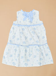 Carmen Floral Mini Dress by Mudpie Detail 2 - TULLABEE