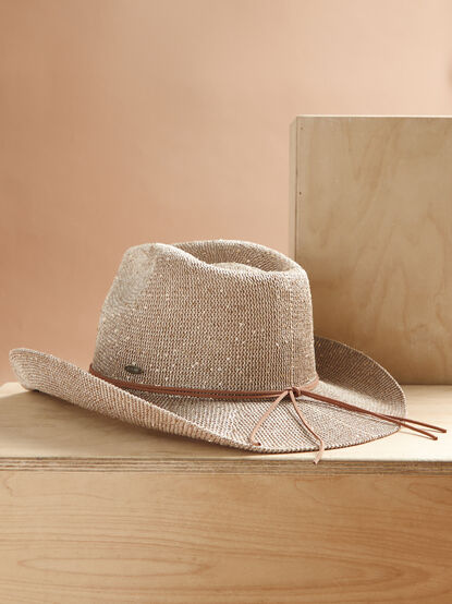 Harper Sequin Cowboy Hat - TULLABEE