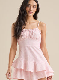 Vivian Gingham Romper Detail 2 - TULLABEE