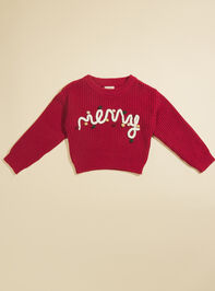 Merry Stitch Sweater Detail 3 - TULLABEE