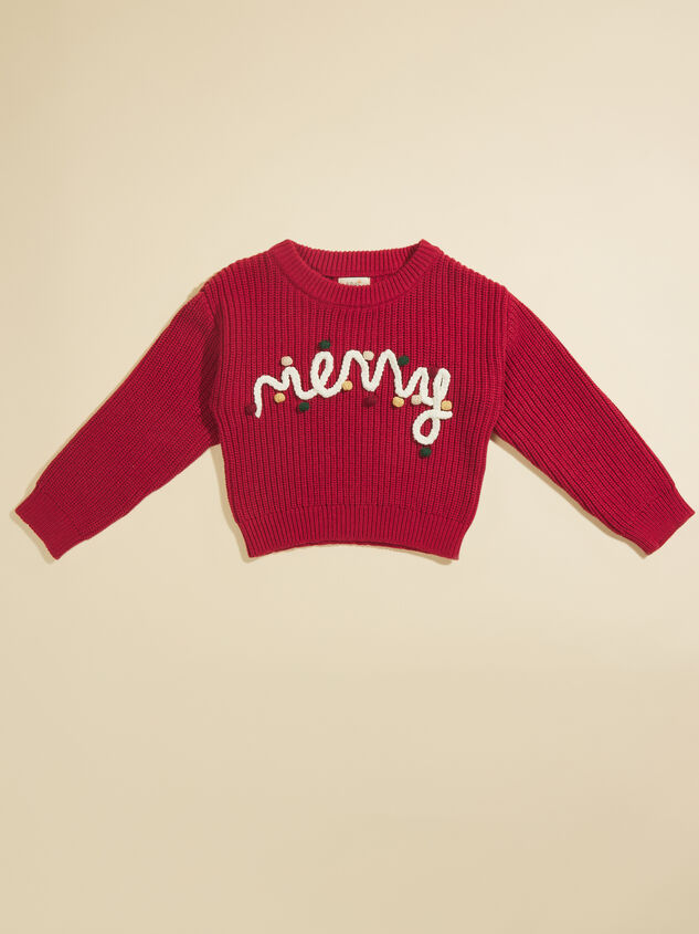 Merry Stitch Sweater Detail 3 - TULLABEE