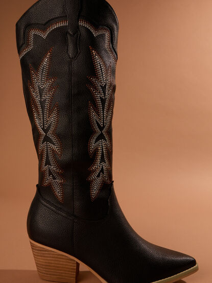 Melia Western Boots - TULLABEE
