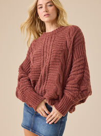 Julianna Cozy Draped Sweater - TULLABEE
