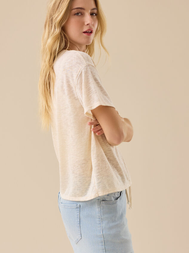 Zelda Boxy Tee Detail 3 - TULLABEE
