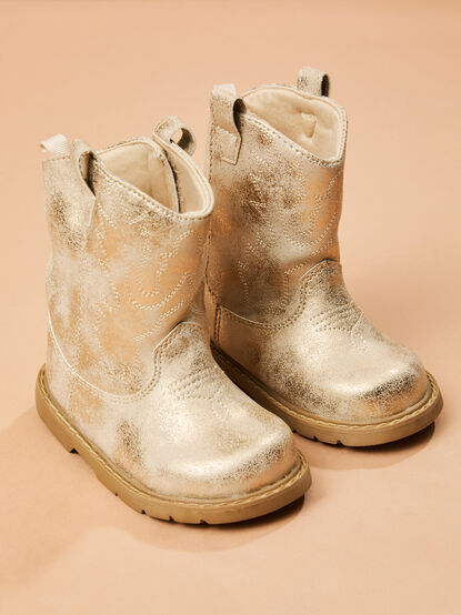 Evelyn Round Toe Boots - TULLABEE