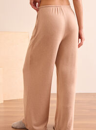 Cozy Nights Straight Leg Lounge Pant Detail 5 - TULLABEE