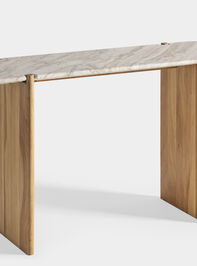 Moss Wood Console/Desk Detail 4 - TULLABEE