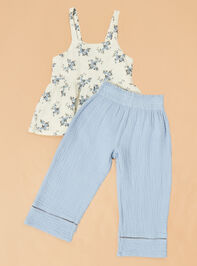 Belle Baby Floral Top and Pant Set - TULLABEE