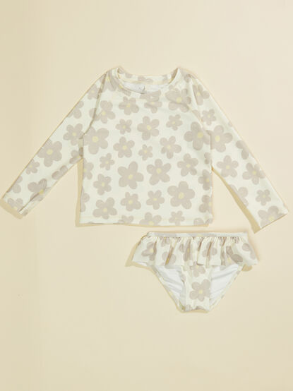 Elise Ruffle Swim Set by Rylee + Cru - TULLABEE