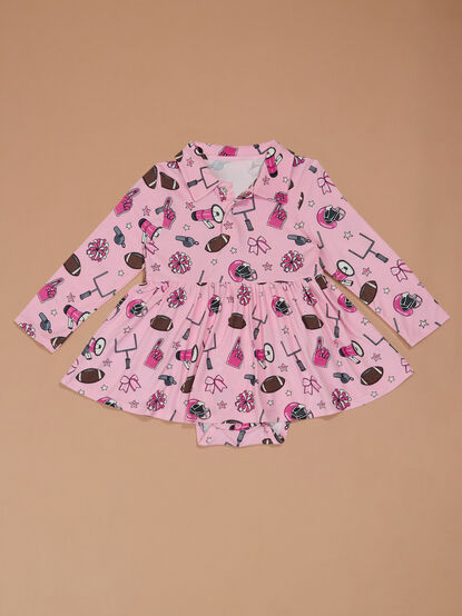 Kickoff Kisses Polo Dress - TULLABEE