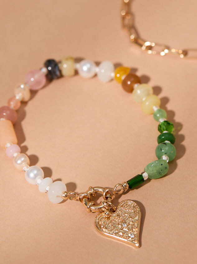 Love Burst Bead Bracelet Set Detail 3 - TULLABEE