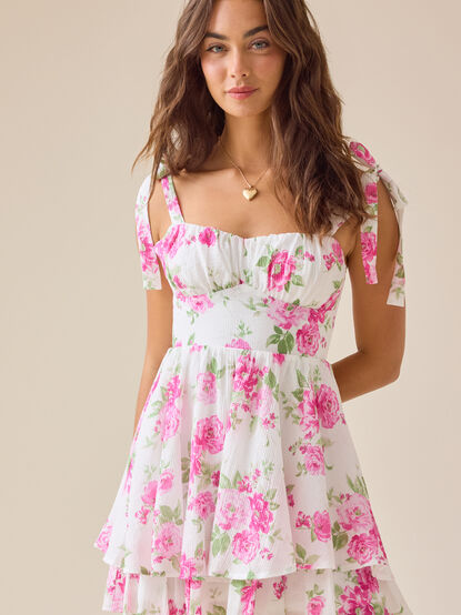 Semlia Floral Mini Dress - TULLABEE