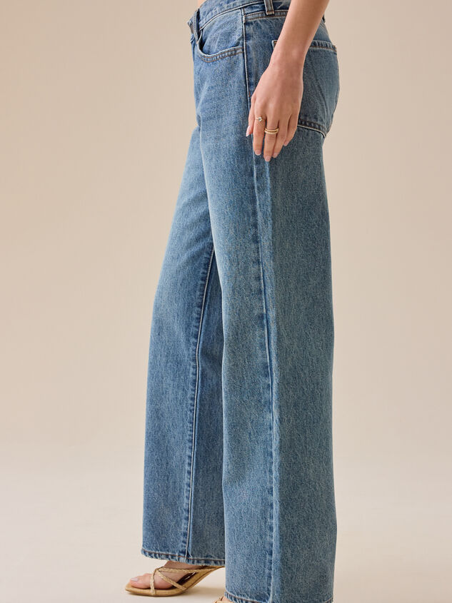 Kristi Baggy Jeans Detail 3 - TULLABEE