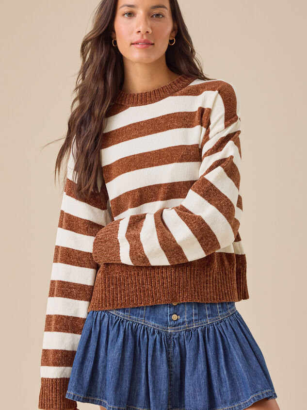 Charlotte Striped Sweater - TULLABEE