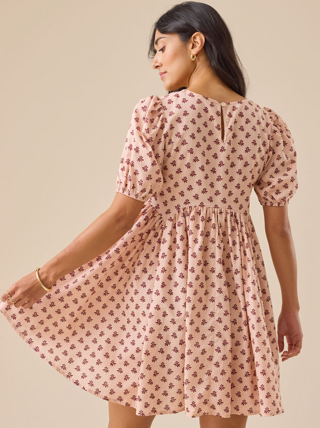 Floral Rose Mama Dress by Rylee + Cru Detail 3 - TULLABEE