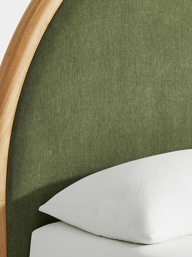 Joy Upholstered & Wood Bed Detail 4 - TULLABEE