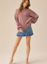 Sheena Oversized Sweater Detail 2 - TULLABEE