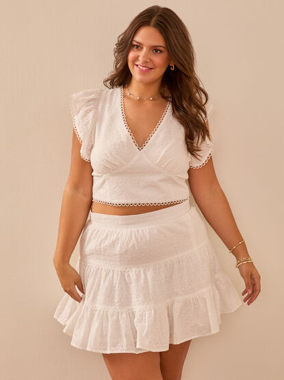 Emma Cropped Top - TULLABEE