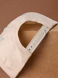 Deck The Halls Trucker Hat Detail 3 - TULLABEE