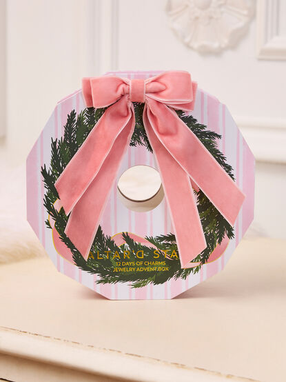 12 Days of Charms Jewelry Wreath Advent Calendar - TULLABEE