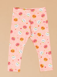 Little Pumpkin Dress and Legging Baby Set Detail 3 - TULLABEE