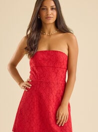 Tonie Bow Back Mini Dress - TULLABEE