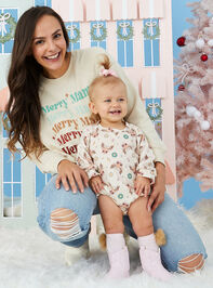 Groovy Reindeer Romper - TULLABEE