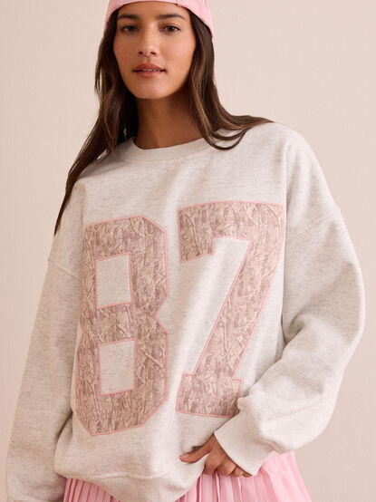 87 Camo Oversized Pullover - TULLABEE
