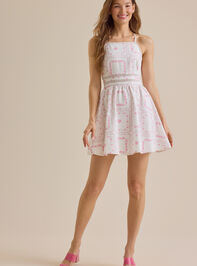 Amelia Floral Mini Dress - TULLABEE