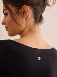 Studio Style Boat Neck Top Detail 6 - TULLABEE