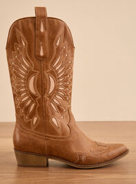 Charlotte Tall Western Boot by Matisse Detail 2 - TULLABEE