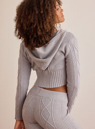 Alpine Escape Full Zip Sweater Detail 5 - TULLABEE