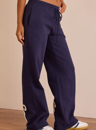 Layup Bow Straight Leg Pant Detail 4 - TULLABEE
