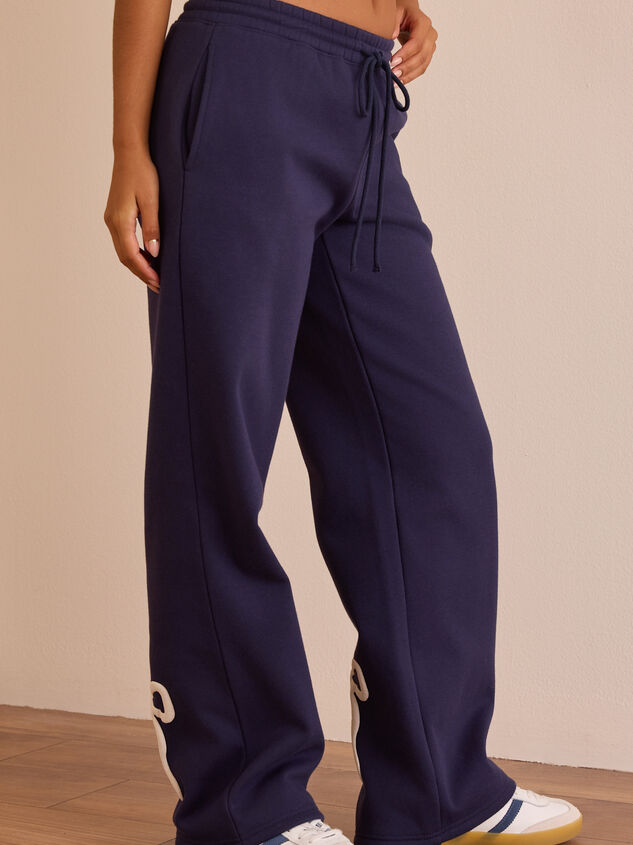 Layup Bow Straight Leg Pant Detail 4 - TULLABEE
