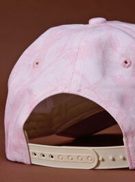 Walk By Faith Pink Camo Trucker Hat Detail 3 - TULLABEE