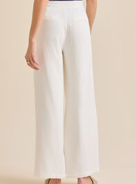 Kay Linen Trouser Detail 5 - TULLABEE