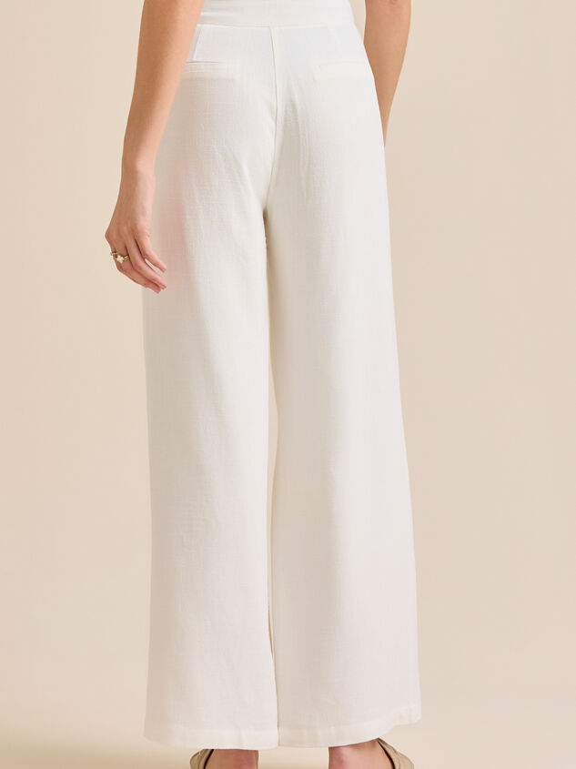 Kay Linen Trouser Detail 5 - TULLABEE