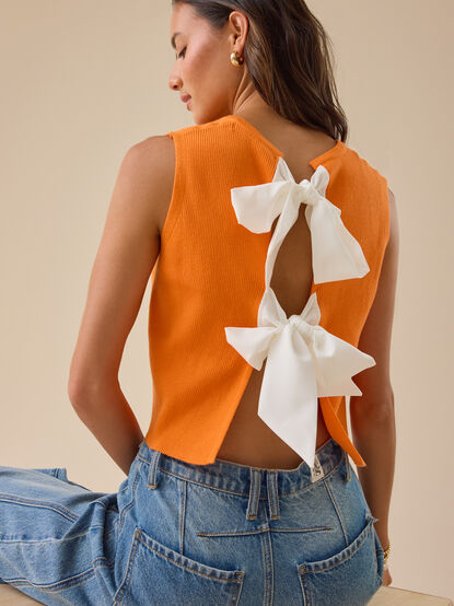 Maisie Bow Back Vest - TULLABEE