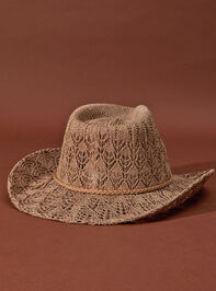 Sally Braided Cowboy Hat Detail 3 - TULLABEE