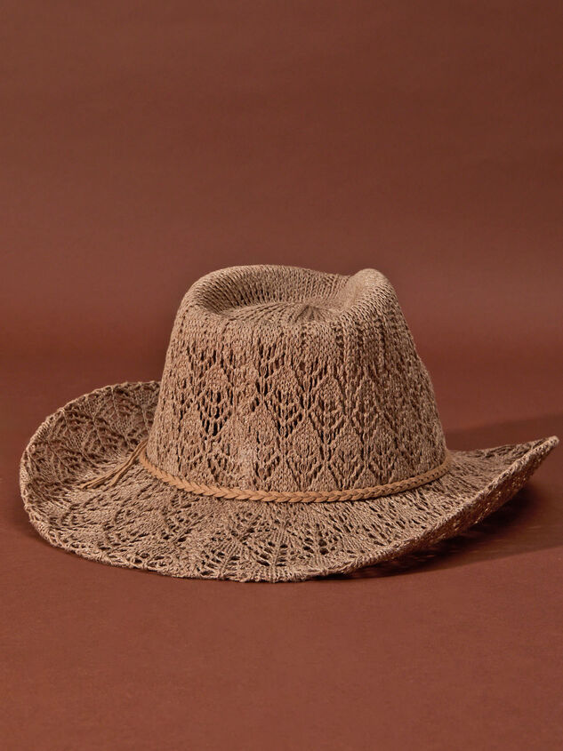 Sally Braided Cowboy Hat Detail 3 - TULLABEE