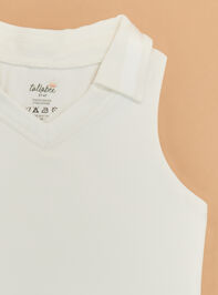 Pearl Polo Tank Detail 2 - TULLABEE