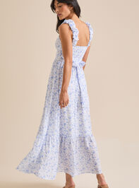 Mckenna Floral Maxi Dress Detail 4 - TULLABEE