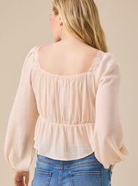 Birdie Lace Blouse Detail 4 - TULLABEE