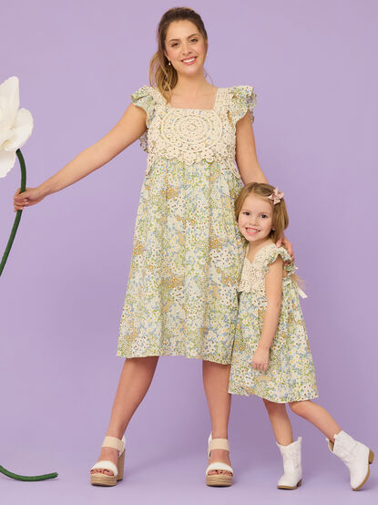 Sunday Mama Floral Dress - TULLABEE