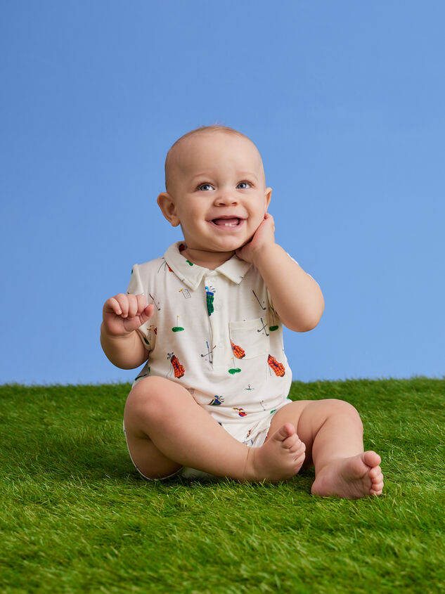 Golf Polo Romper - TULLABEE
