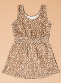Mae Floral Athletic Dress Detail 3 - TULLABEE