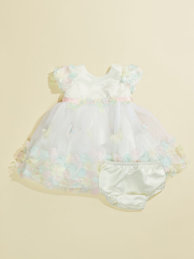 Marigold Flower Dress and Bloomer Set - TULLABEE