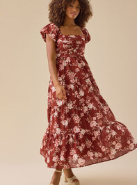 Solanda Floral Maxi Dress - TULLABEE
