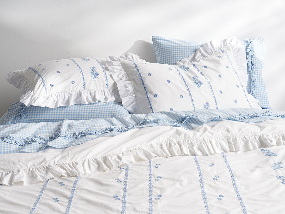 Lyla Cotton Duvet Cover - TULLABEE - 